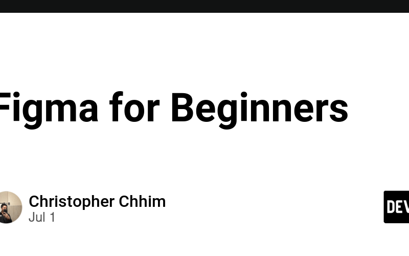 Figma for Beginners