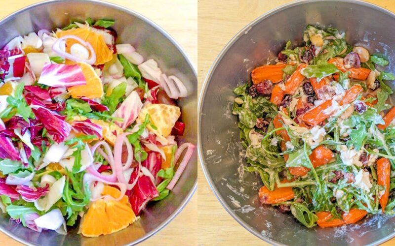 I made 3 of Ina Garten's salad recipes —the best felt the fanciest but was the easiest to make