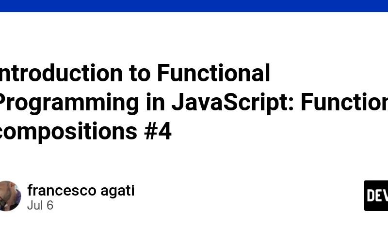 Introduction to Functional Programming in JavaScript: Function compositions #4