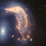 James Webb telescope marks second anniversary with an image of the Penguin and the Egg galaxies