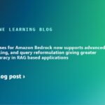 Knowledge Bases for Amazon Bedrock now supports advanced parsing, chunking, and query reformulation giving greater control of accuracy in RAG based applications | Amazon Web Services