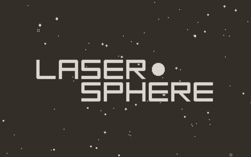 Laser Sphere uses Playdate’s crank to control a space laser, and I’m having a blast