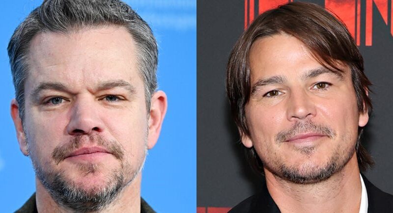 Matt Damon kept telling Josh Harnett he'd regret gaining 30 pounds for 'Oppenheimer:' 'You're never gonna get that off again'