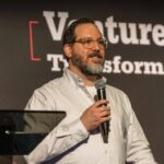 Anthony Suarez of Pinterest unveils the company's AI strategy at VentureBeat's Transform conference, emphasizing accessibility and user alignment. (Credit: VentureBeat)