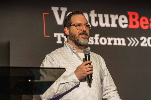 Anthony Suarez of Pinterest unveils the company's AI strategy at VentureBeat's Transform conference, emphasizing accessibility and user alignment. (Credit: VentureBeat)