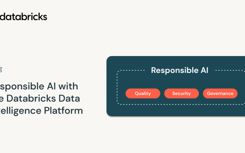 Responsible AI with the Databricks Data Intelligence Platform