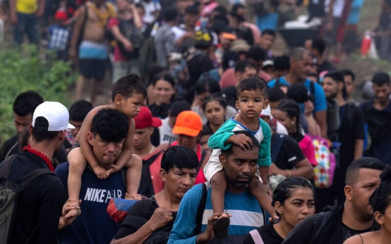 The US will pay for migrants' flights out of Panama to close a route used by over 700,000 people to reach the US-Mexico border