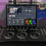 The iPad and Blackmagic's Micro Color Panel make strange bedfellows