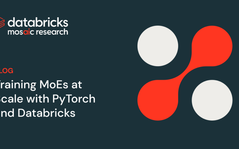 Training MoEs at Scale with PyTorch and Databricks