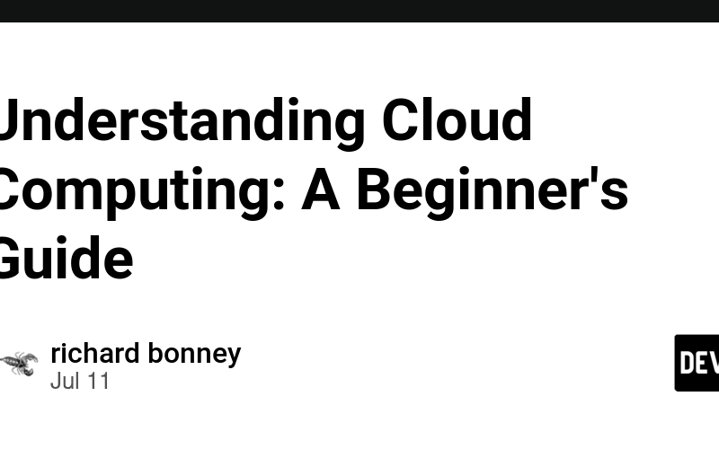 Understanding Cloud Computing: A Beginner's Guide