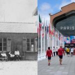 Vintage photos show how the 1924 Paris Olympics compare to this year's games, from the Olympic Village to the venues