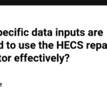 What specific data inputs are required to use the HECS repayment calculator effectively?