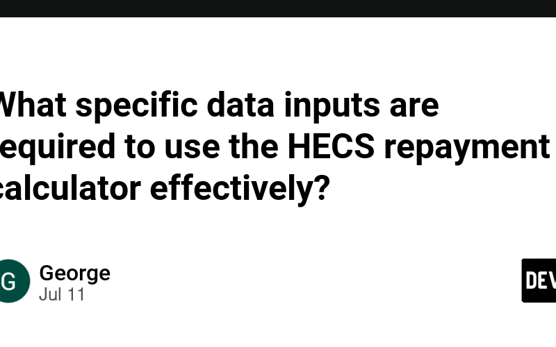 What specific data inputs are required to use the HECS repayment calculator effectively?