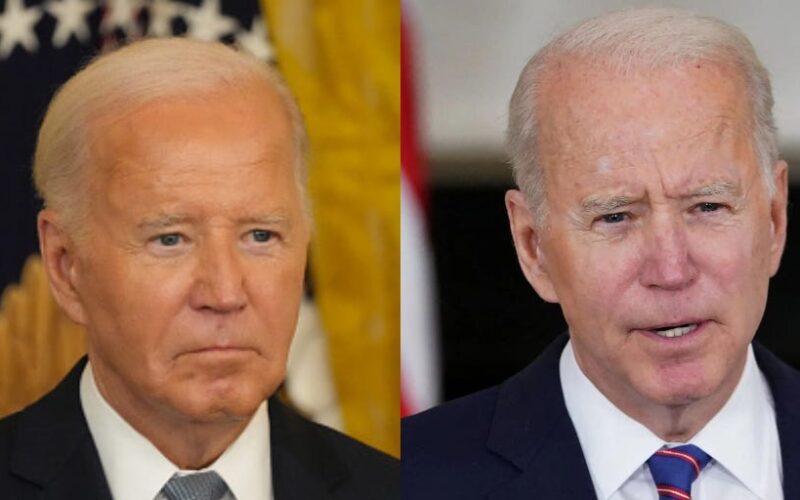 You're not losing your mind, Biden is getting more orange