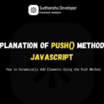 push() Method in JavaScript