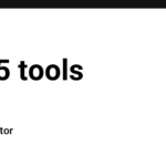 top 5 tools