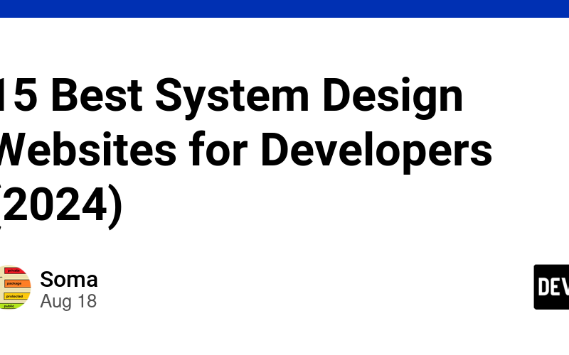 15 Best System Design Websites for Developers (2024)