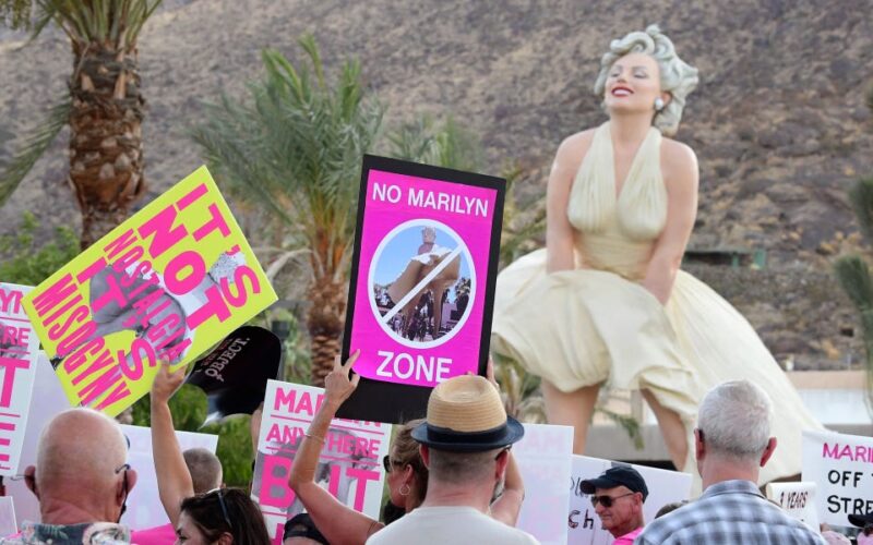 26-foot Marilyn Monroe statue in Palm Springs set to be moved following controversy