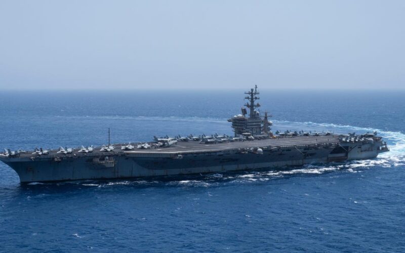 A US Navy carrier strike group and a few other warships fired $1.16 billion in weapons battling the Houthis in the Red Sea