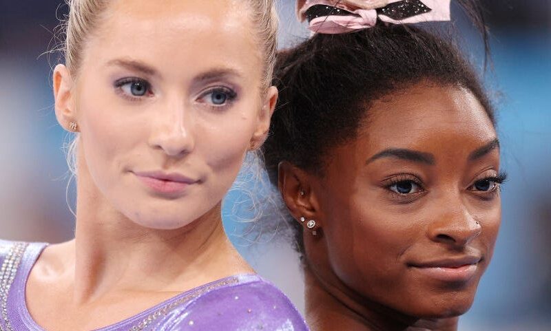 A feud between Simone Biles and her ex-Olympic teammate spilled into public view