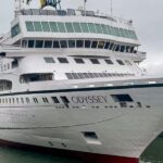 A residential cruise ship that's supposed to sail the world for 3 years has been stuck in Northern Ireland for 3 months