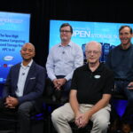 Balaji Venkateshwaran, DataDirect Networks; Randy Kreiser, Supermicro; Bill Panos, Solidigm; and CJ Newburn, Nvidia, discussed AI-driven data infrastructure during Supermicro Open Storage Summit 2024.