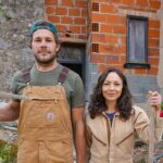 After 8 years of van life, they were ready to settle down. They bought an abandoned watermill in Portugal to turn into a family home.