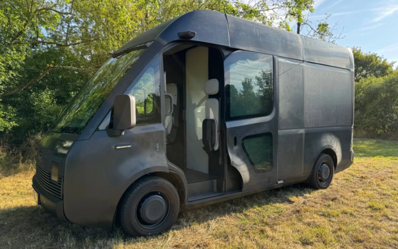 An Arrival electric van prototype goes up for sale on eBay