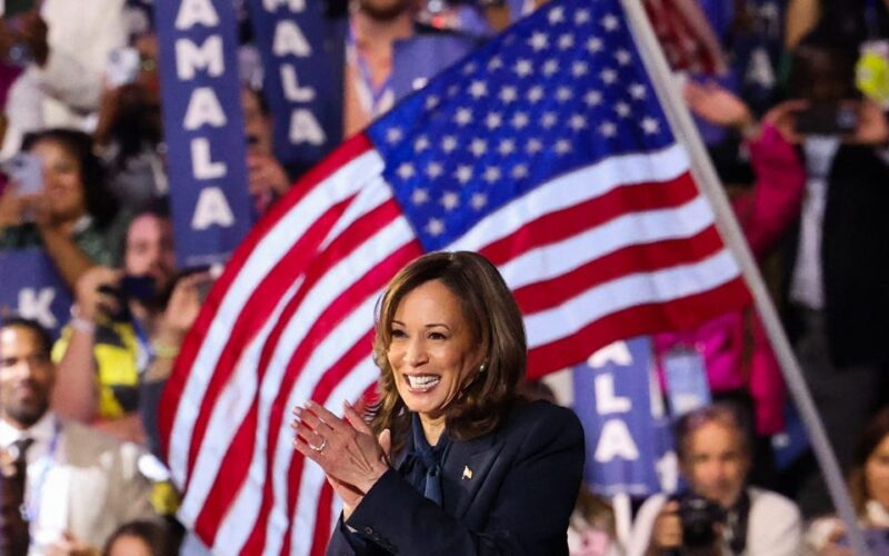 At the DNC, Harris and Democrats took back the American flag