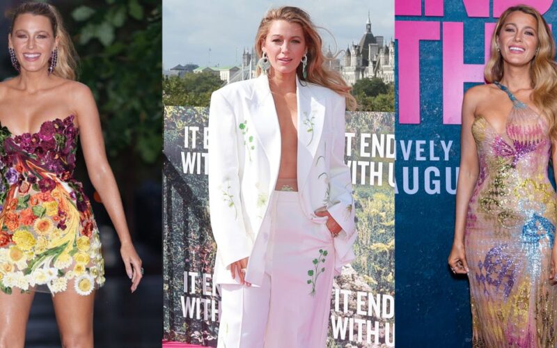 Blake Lively's 'It Ends With Us' press tour proves she's still one of the best method dressers