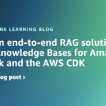 Build an end-to-end RAG solution using Knowledge Bases for Amazon Bedrock and the AWS CDK | Amazon Web Services