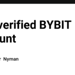 Buy verified BYBIT account