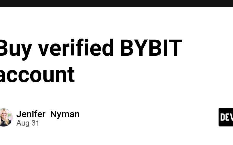 Buy verified BYBIT account