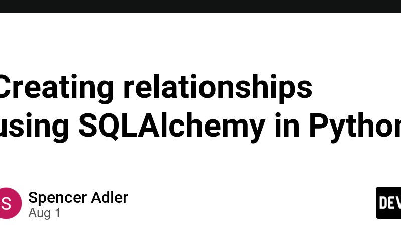 Creating relationships using SQLAlchemy in Python