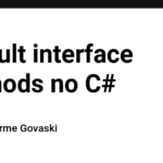 Default interface methods no C#