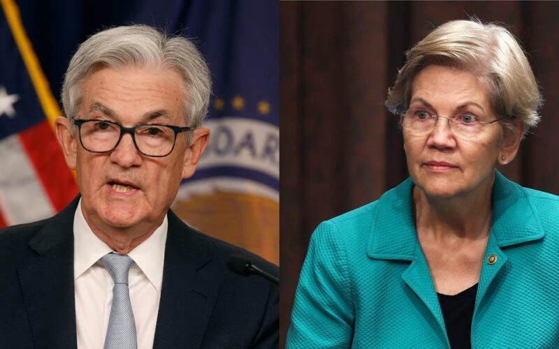 Elizabeth Warren says Jerome Powell needs to come back from vacation and cut interest rates now