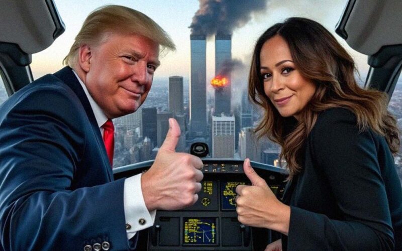 Elon Musk's New AI Already Being Used to Generate Images of Donald Trump and Kamala Harris Doing 9/11