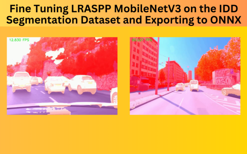 Fine Tuning LRASPP MobileNetV3 on IDD Segmentation Dataset