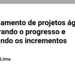 Gerenciamento de projetos ágeis: Monitorando o progresso e entregando os incrementos