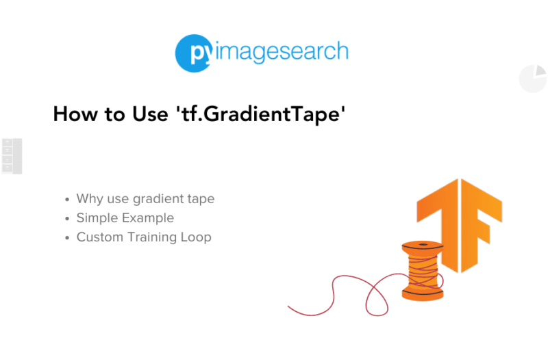 How to Use 'tf.GradientTape' - PyImageSearch