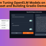 Instruction Tuning OpenELM Models on Alpaca Dataset and Building Gradio Demos