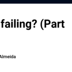 Is AI failing? (Part 1)