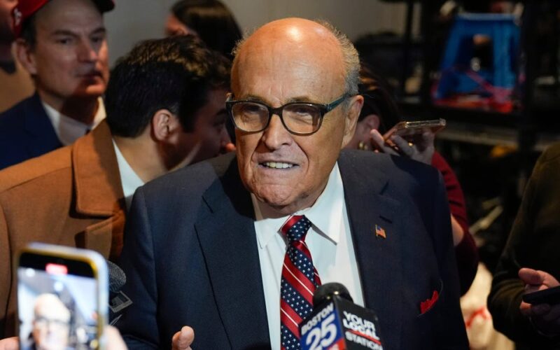 Judge puts liens on Rudy Giuliani's apartments while dismissing his bankruptcy case