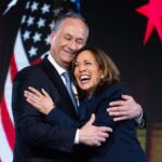 Kamala Harris and Doug Emhoff could become a history-making president and first gentleman. Here's a timeline of their relationship.