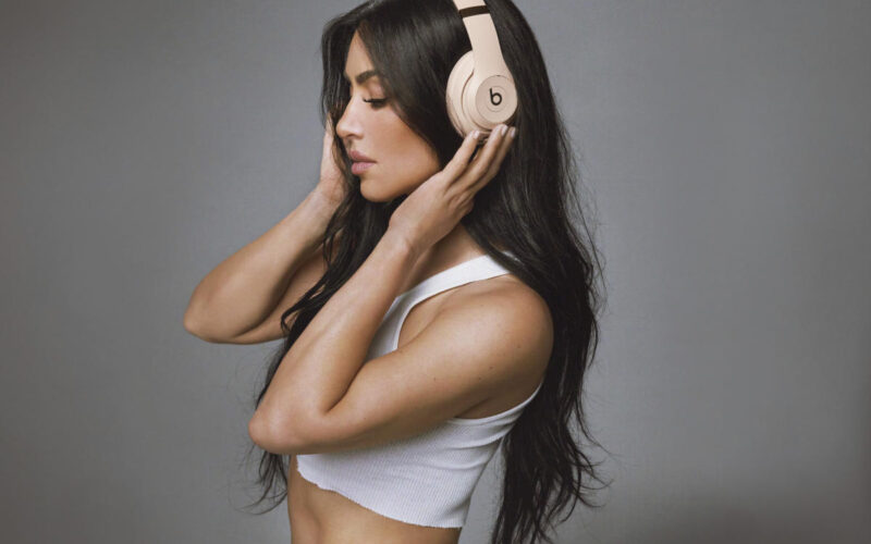 Kim Kardashian is back with a new Beats headphone collab