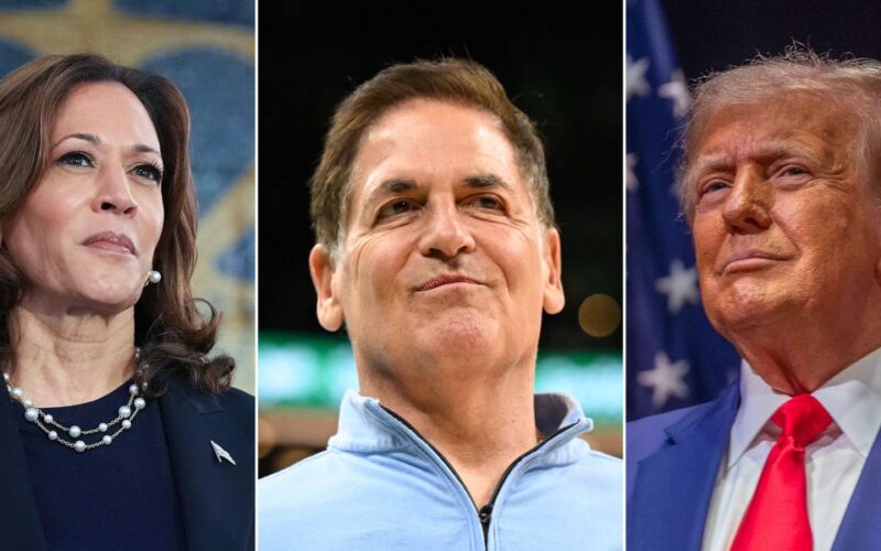 Mark Cuban has praise for Harris' economic proposals and plenty of questions about Trump's