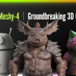 Meshy-4 brings sci-fi level AI to 3D modeling and design