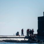 Navy SEALs dropped in on a nuclear-powered submarine in the Pacific, drilling for a higher-end fight