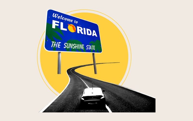 People are still flocking to Florida. It could help them ride out a slowdown in the economy.