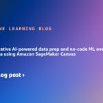 Perform generative AI-powered data prep and no-code ML over any size of data using Amazon SageMaker Canvas | Amazon Web Services